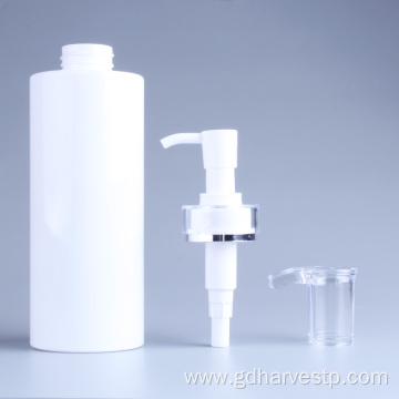 Empty Plastic 500ml Body Lotion Packaging Pump Bottles